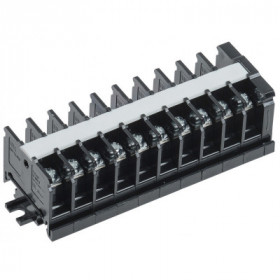 Блок зажимов наборный БЗН TK-020 2.5мм2 20А на DIN-рейку 10 пар IEK