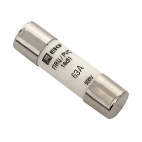 Плавкая вставка цилиндрическая ПВЦ (14х51) 63А EKF PROxima