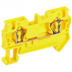 Клемма пружинная КПИ 2в-4 41А желтая IEK