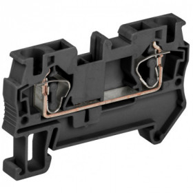 Клемма пружинная КПИ 2в-4 41А черная IEK