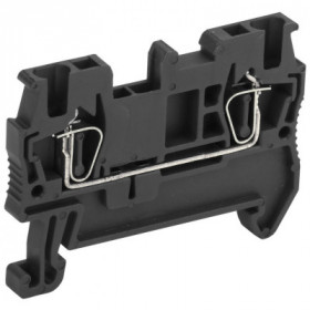 Клемма пружинная КПИ 2в-1.5 17.5А черная IEK