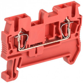 Клемма пружинная КПИ 2в-2.5 31А красная IEK