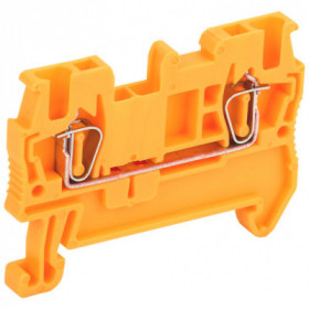 Клемма пружинная КПИ 2в-1.5 17.5А оранжевая IEK