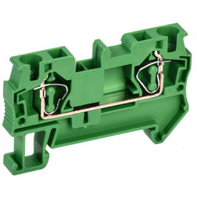 Клемма пружинная КПИ 2в-4 41А зеленая IEK