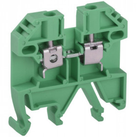 Клемма винтовая КВИ-2.5мм2 зеленая IEK