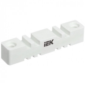 Изолятор шинный плоский ИШП 2P для шин 5мм и 10мм 180мм IEK