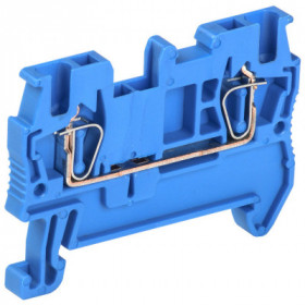 Клемма пружинная КПИ 2в-1.5 17.5А синяя IEK