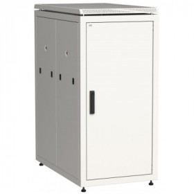 ITK Шкаф сетевой напольный 19" LINEA N 18U 600х1000мм металлическая передняя дверь серый