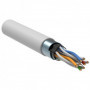 ITK Витая пара F/UTP кат.6 4х2х23AWG solid LSZH нг(А)-LSLTx белый (305м)