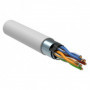 ITK Витая пара F/UTP кат.5E 4х2х24AWG solid LSZH нг(А)-LSLTx белый (305м)