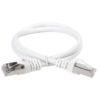 ITK Коммутационный шнур (патч-корд) кат.6 FTP PVC 2м белый