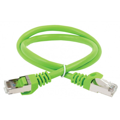 ITK Коммутационный шнур (патч-корд) кат.6 FTP PVC 2м зеленый