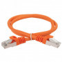 ITK Коммутационный шнур (патч-корд) кат.6 FTP PVC 1м оранжевый