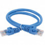 ITK Коммутационный шнур (патч-корд) кат.6 UTP PVC 10м синий