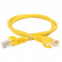 ITK Коммутационный шнур (патч-корд) кат.6 UTP PVC 2м желтый
