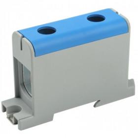 Клемма вводная силовая КВС 35-150мм2 синяя IEK