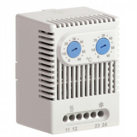 Термостат двухканальный от 0 до +60°C NO+NO IEK