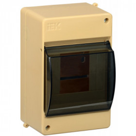 KREPTA 3 Корпус пластиковый КМПн 2/4 IP30 сосна IEK KREPTA 3 Корпус пластиковый КМПн 2/4 IP30 сосна IEK