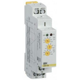Реле контроля напряжения ORV 1 фаза 12В DC IEK