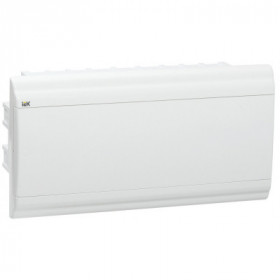 PRIME Корпус пластиковый ЩРВ-П-18 модулей встраиваемый белый/белая дверь IP41 IEK