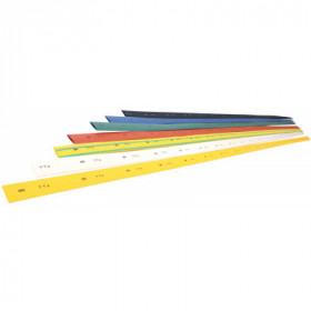 Трубка термоусадочная ТТУ нг-LS 5/2.5 желто-зеленая (1м) IEK