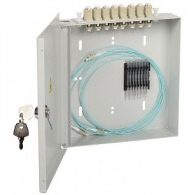 ITK Оптический настенный распределительный кросс укомплектованный- SC (Simplex) 4шт. (OS2)