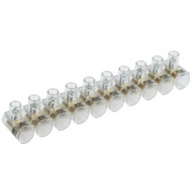 Зажим винтовой концевой изолированный КЗВИ 10мм2 (10x1)IEK