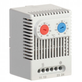 Термостат двухканальный УККт от 0 до +60°C NO+NC IEK