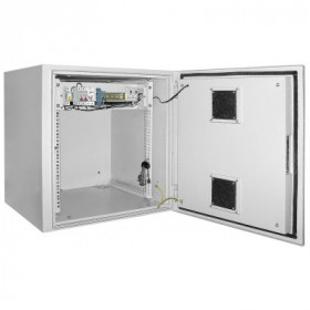 ITK Шкаф уличный навесной 19" LINEA O 15U 650x600мм IP55 металлическая дверь серый ITK Шкаф уличный навесной 19" LINEA O 15U 650x600мм IP55 металлическая дверь серый