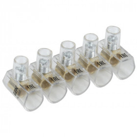 Зажим винтовой концевой изолированный КЗВИ 6.0мм2 (5x1) IEK