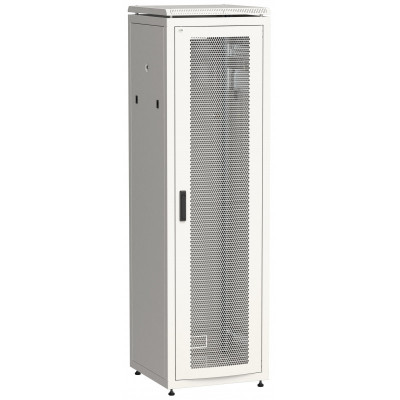 ITK Шкаф сетевой напольный 19" LINEA N 33U 600х800мм перфорированная передняя дверь серый