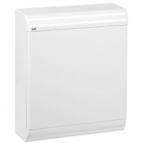 PRIME Корпус пластиковый ЩРН-П-24 модуля навесной белый/белая дверь IP41 IEK