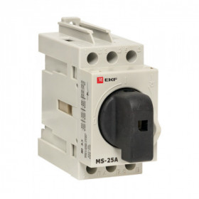 Рубильник модульный MS-25A 3P на DIN-рейку EKF PROxima Рубильник модульный MS-25A 3P на DIN-рейку EKF PROxima