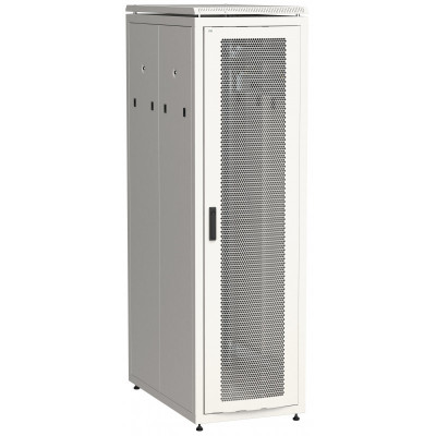 ITK Шкаф сетевой напольный 19" LINEA N 47U 600х1000мм перфорированные двери серый