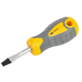 Отвертка шлицевая MASTER 6х38мм IEK Отвертка шлицевая MASTER 6х38мм IEK