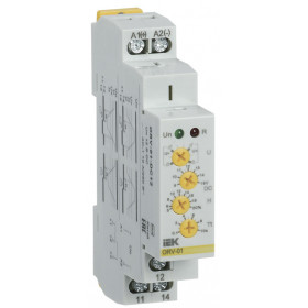 Реле контроля напряжения ORV 1 фаза 12В DC IEK