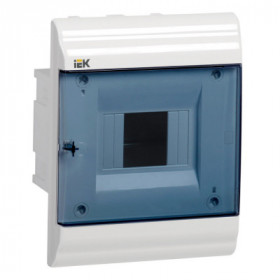 PRIME Корпус пластиковый ЩРВ-П-4 модуля встраиваемый белый IP41 IEK