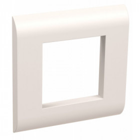 Рамка для КМКУ на 2 модуля белая IEK