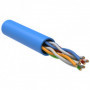 ITK Витая пара U/UTP кат.5E 4х2х24AWG solid PVC синий (305м)