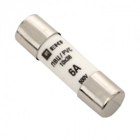 Плавкая вставка цилиндрическая ПВЦ (10х38) 6А EKF PROxima