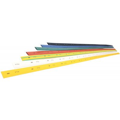 Трубка термоусадочная ТТУ нг-LS 50/25 желтая (1м) IEK
