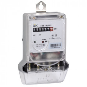 Счетчик электрической энергии однофазный STAR 102/1 C3-10(100)М IEK