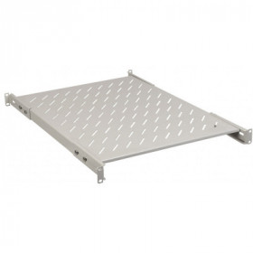 ITK 19" стационарная полка глубиной 600мм серая