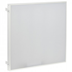 Светильник светодиодный ДВО 404045-OP PRO Грильято 40Вт 4500К 588х588х45мм опал IEK