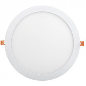 Светильник светодиодный ДВО 1609 круг 24Вт 4000K IP20 белый IEK