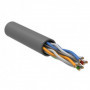 ITK Витая пара U/UTP кат.6A 4х2х23AWG solid LSZH нг(А)-HFLTx серый (305м)