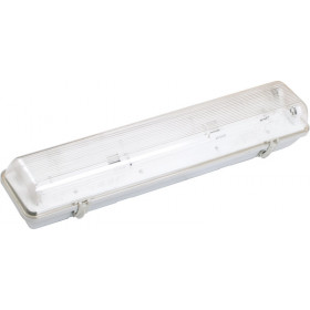 Светильник пылевлагозащищенный ЛСП3901А ABS/PS 2х18Вт IP65 IEK