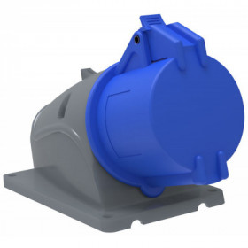 Розетка стационарная ССИ-123 32А-6ч/200-250В 2P+PE IP44 MAGNUM IEK