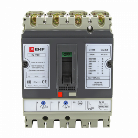 Выключатель автоматический ВА-99C (Compact NS) 100/ 20А 3P+N 36кА EKF PROxima