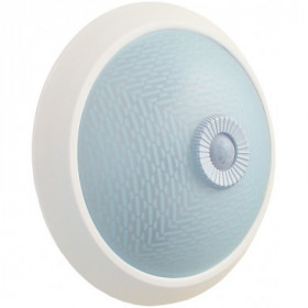 Светильник НПО3235Д 2х25 с датчиком движения белый IEK